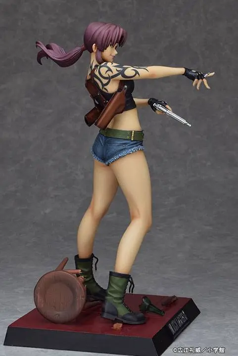 Original Character PVC Statue 1/6 Black Lagoon Revy Two Hand 2022 Ver. B 26 cm Produktfoto