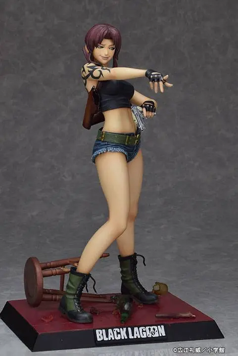 Original Character PVC Statue 1/6 Black Lagoon Revy Two Hand 2022 Ver. B 26 cm Produktfoto
