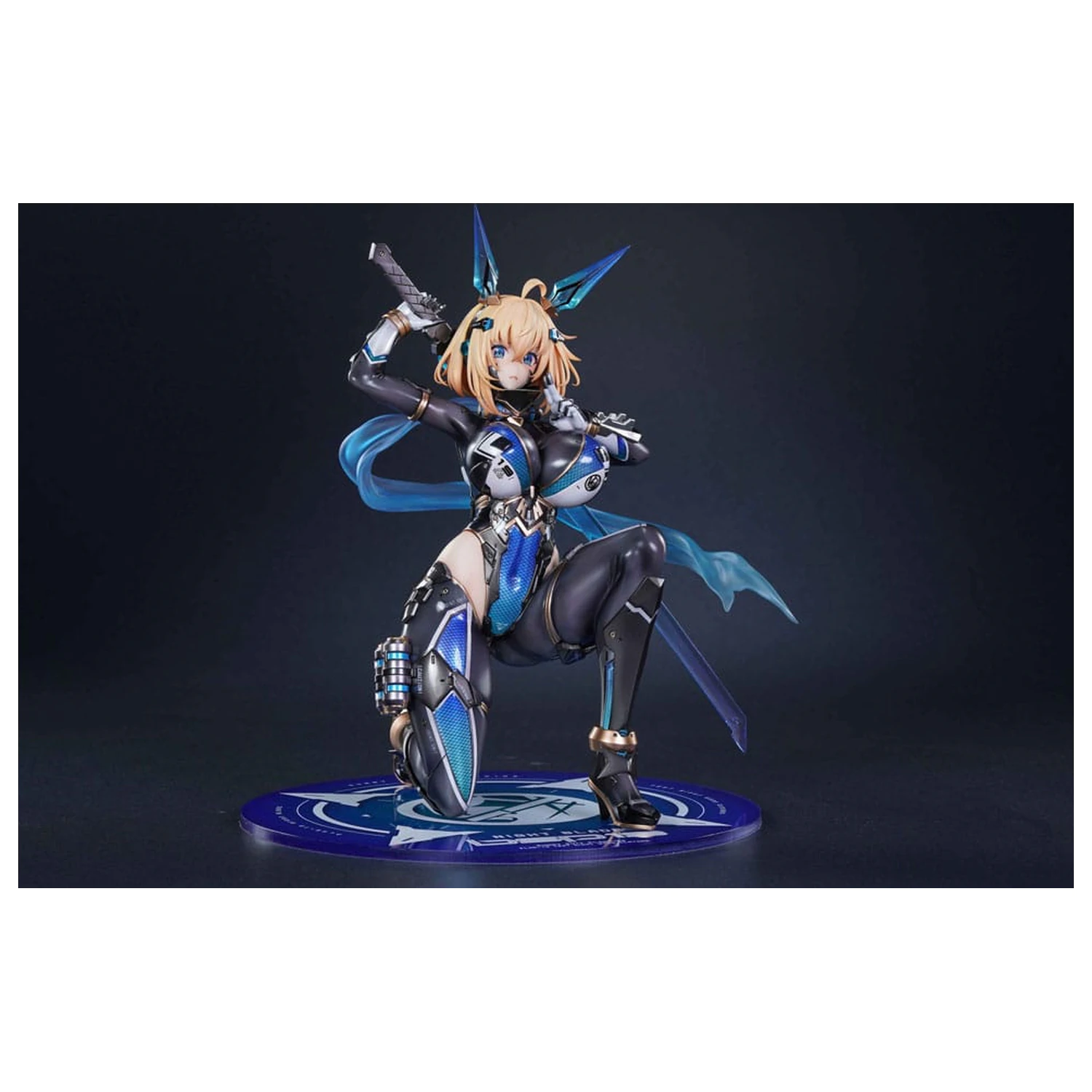 Original Character PVC Statue 1/6 Bunny Suit Planning Sophia F. Shirring Ninja Version 23 cm Produktfoto