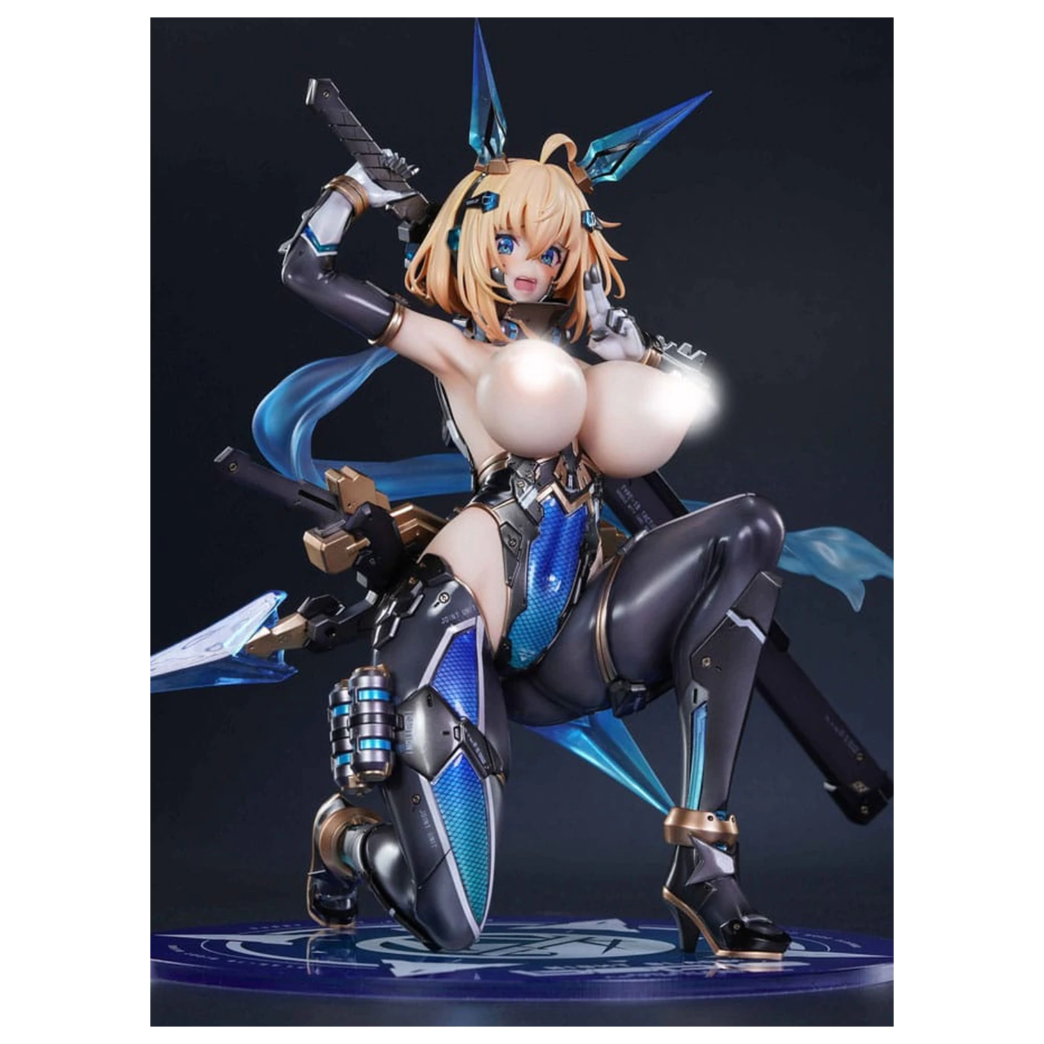 Original Character PVC Statue 1/6 Bunny Suit Planning Sophia F. Shirring Ninja Version 23 cm Produktfoto