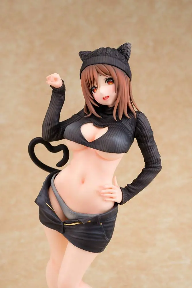 Original Character PVC Statue 1/6 Cat-ish Girl Kuroneko-chan Illustration by Matarou 27 cm Produktfoto