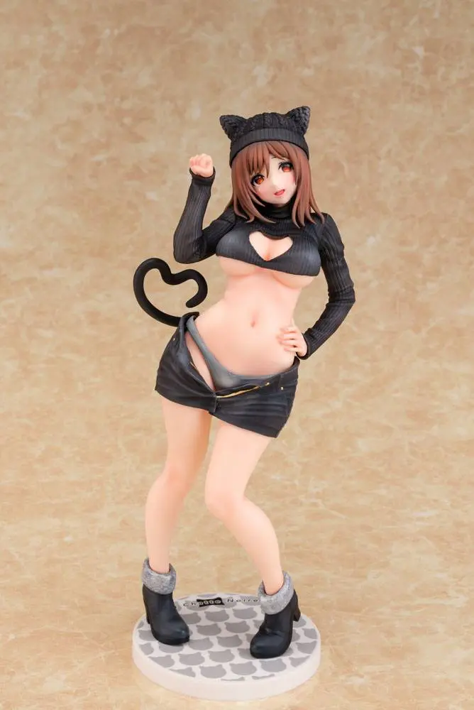 Original Character PVC Statue 1/6 Cat-ish Girl Kuroneko-chan Illustration by Matarou 27 cm Produktfoto