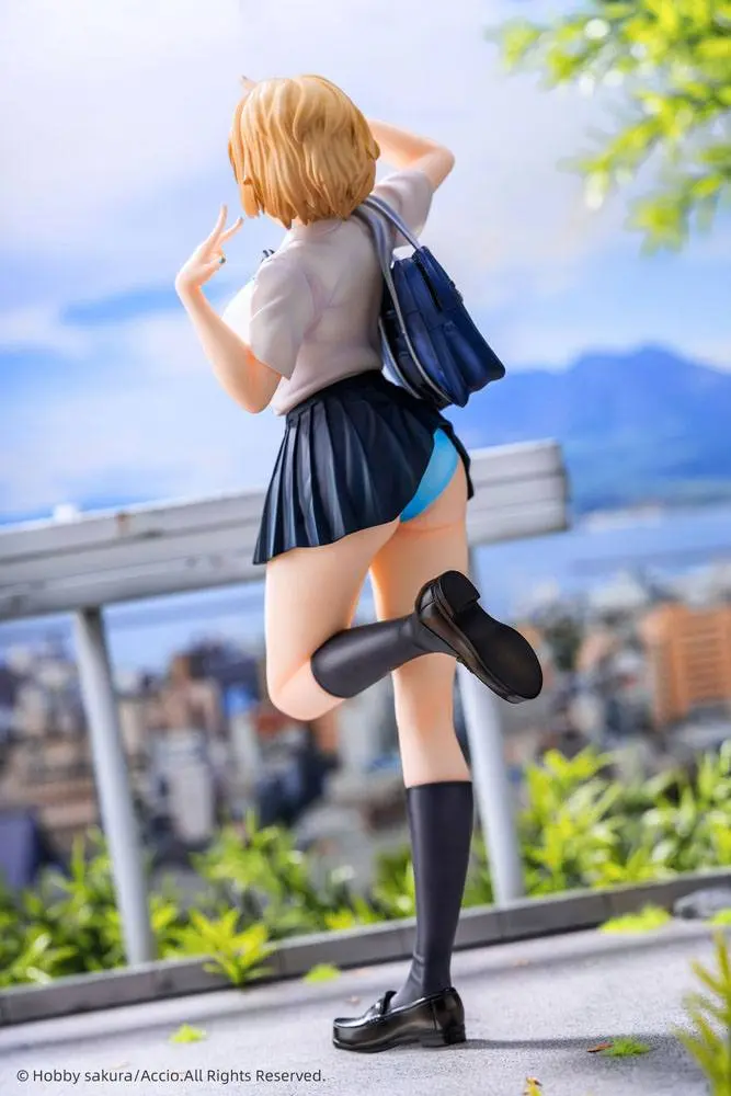 Original Character PVC Statue 1/6 Chiyoko Atsumi Blue Panty Ver. 25 cm Produktfoto