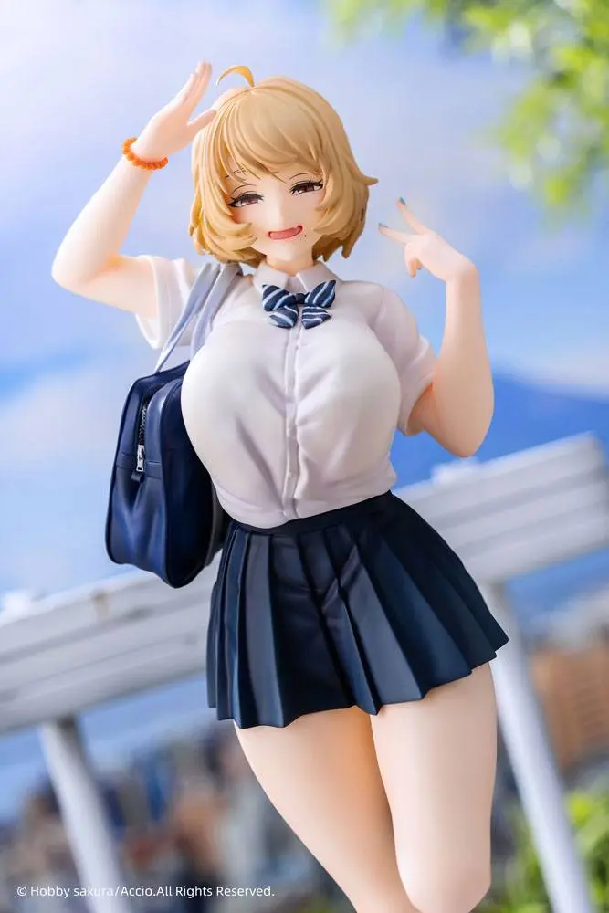 Original Character PVC Statue 1/6 Chiyoko Atsumi Blue Panty Ver. 25 cm Produktfoto