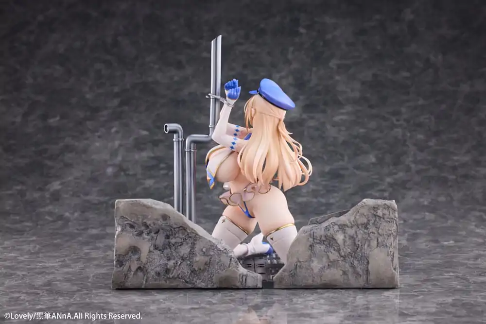 Original Character PVC Statue 1/6 Christina Gefesselte Polizistin 21 cm Produktfoto