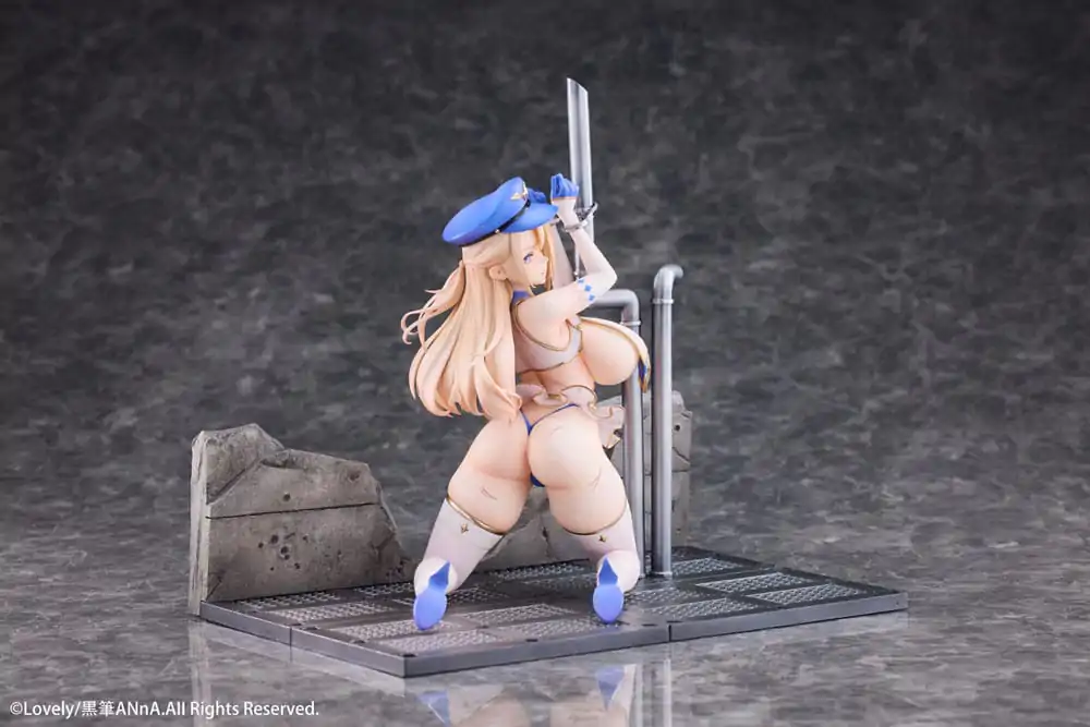 Original Character PVC Statue 1/6 Christina Gefesselte Polizistin 21 cm Produktfoto