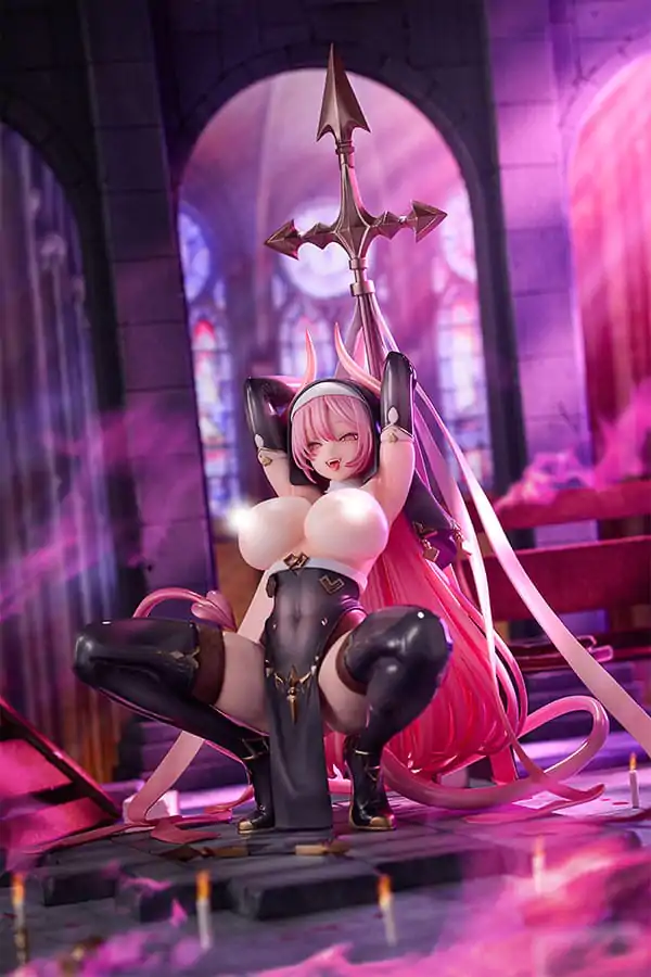 Original Character Statue 1/6 Devil Sister Nemu Tapestry Set Edition 30 cm Produktfoto