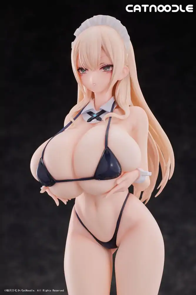 Original Character PVC-Statue 1/6 Dosukebe Bikini wo Kitekureru Juujun na Maid-san Illustration von Himuka Yuzuki 27 cm Produktfoto