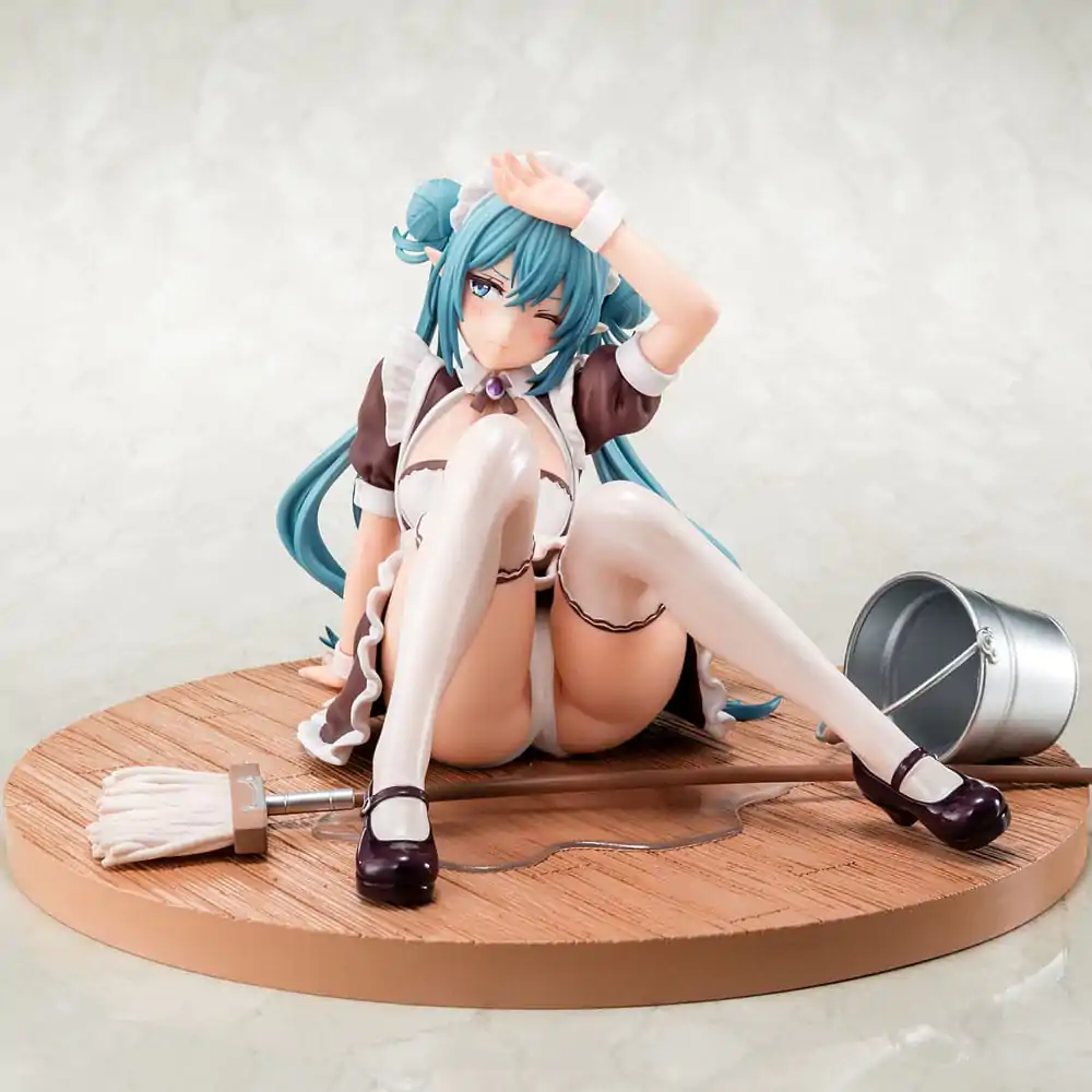 Original Character PVC Statue 1/6 Elf Maid's Sexual Servicing Lime 17 cm Produktfoto