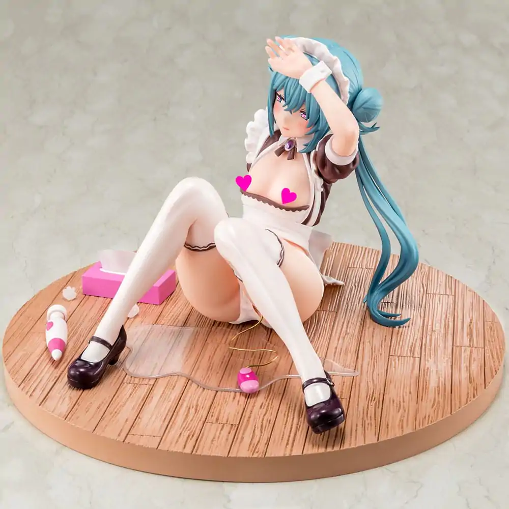 Original Character PVC Statue 1/6 Elf Maid's Sexual Servicing Lime 17 cm Produktfoto