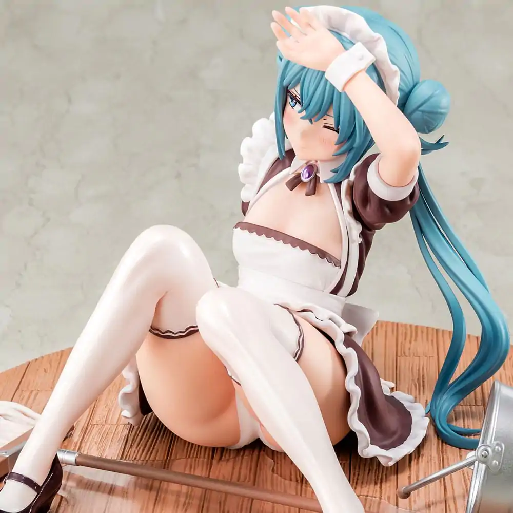 Original Character PVC Statue 1/6 Elf Maid's Sexual Servicing Lime 17 cm Produktfoto