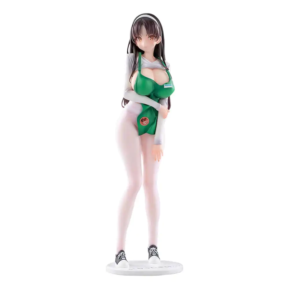 Original Character Statue 1/6 First Business! Mari Hanamiya the Gentle Shop Assistant Illustration von POPQN 28 cm Produktfoto