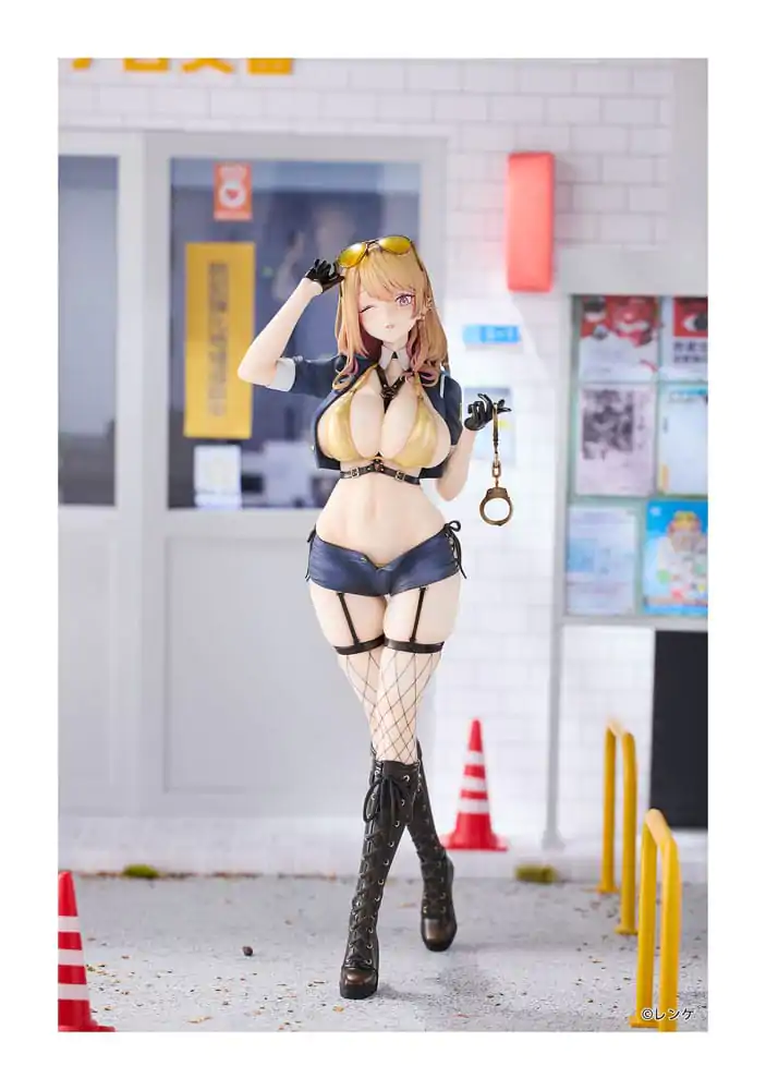 Original Character PVC Statue 1/6 Gal Policewoman Takanashi Arisa Deluxe Edition 27 cm Produktfoto