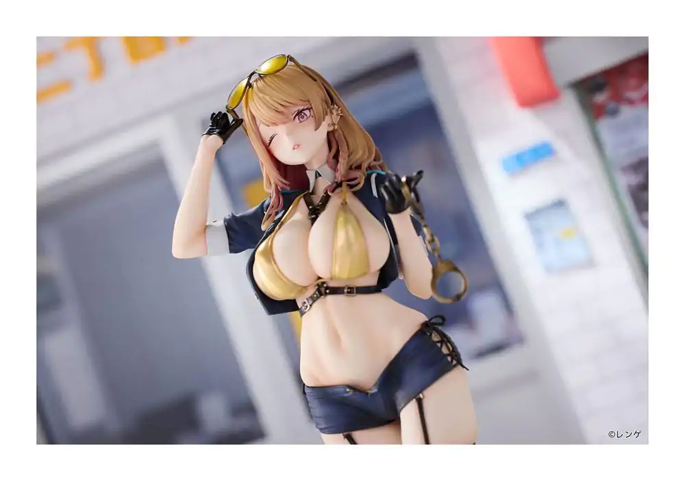 Original Character PVC Statue 1/6 Gal Policewoman Takanashi Arisa Normal Edition 27 Zentimeter Produktfoto