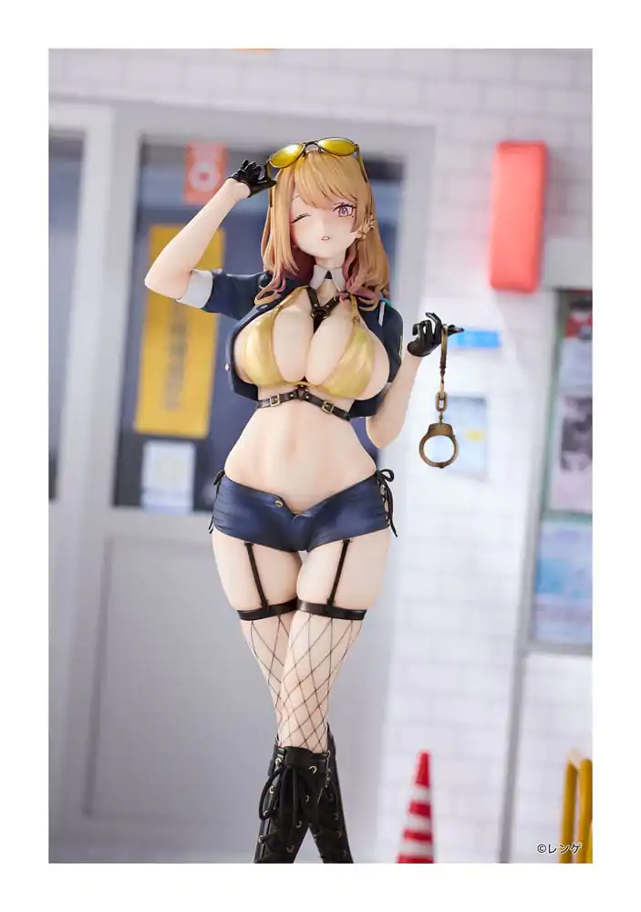 Original Character PVC Statue 1/6 Gal Policewoman Takanashi Arisa Normal Edition 27 Zentimeter Produktfoto