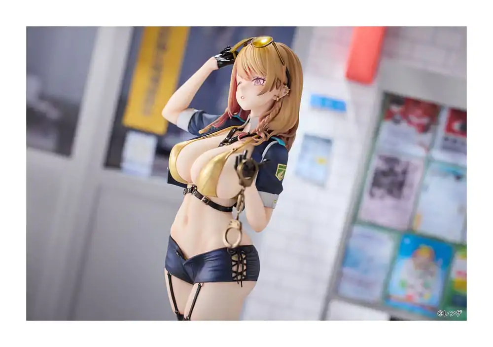 Original Character PVC Statue 1/6 Gal Policewoman Takanashi Arisa Normal Edition 27 Zentimeter Produktfoto