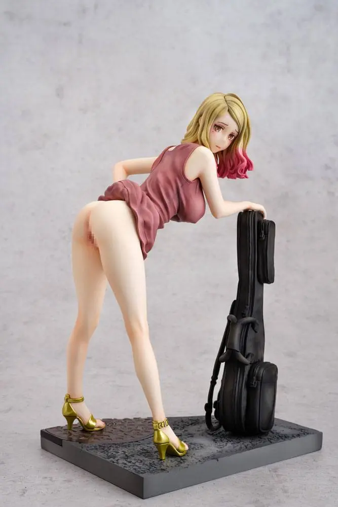 Original Character PVC Statue 1/6 Guitar Girl Benkyo Tamaoki Design 24 cm Produktfoto