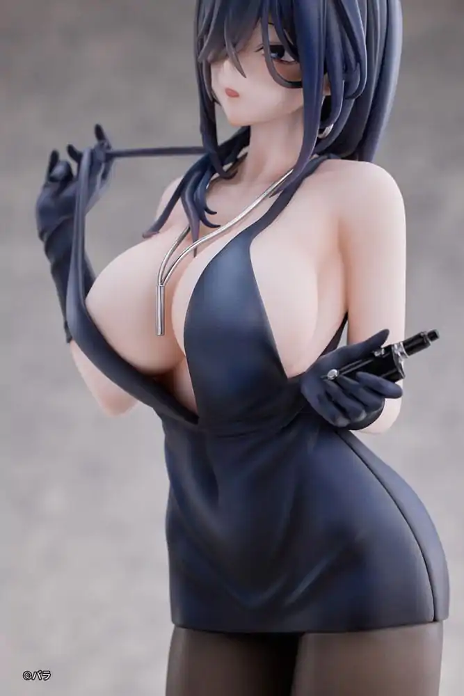 Original Character PVC Statue 1/6 Ishimi Yokoyama Black One-piece Dress Ver. illustration by Bara 28 cm Produktfoto