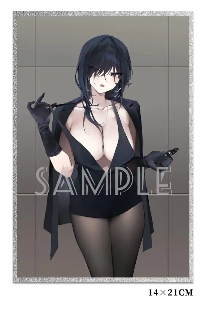 Original Character PVC Statue 1/6 Ishimi Yokoyama Black One-piece Dress Ver. illustration by Bara 28 cm Produktfoto