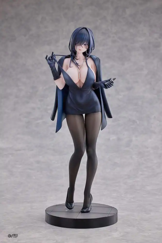 Original Character PVC Statue 1/6 Ishimi Yokoyama Black One-piece Dress Ver. illustration by Bara 28 cm Produktfoto