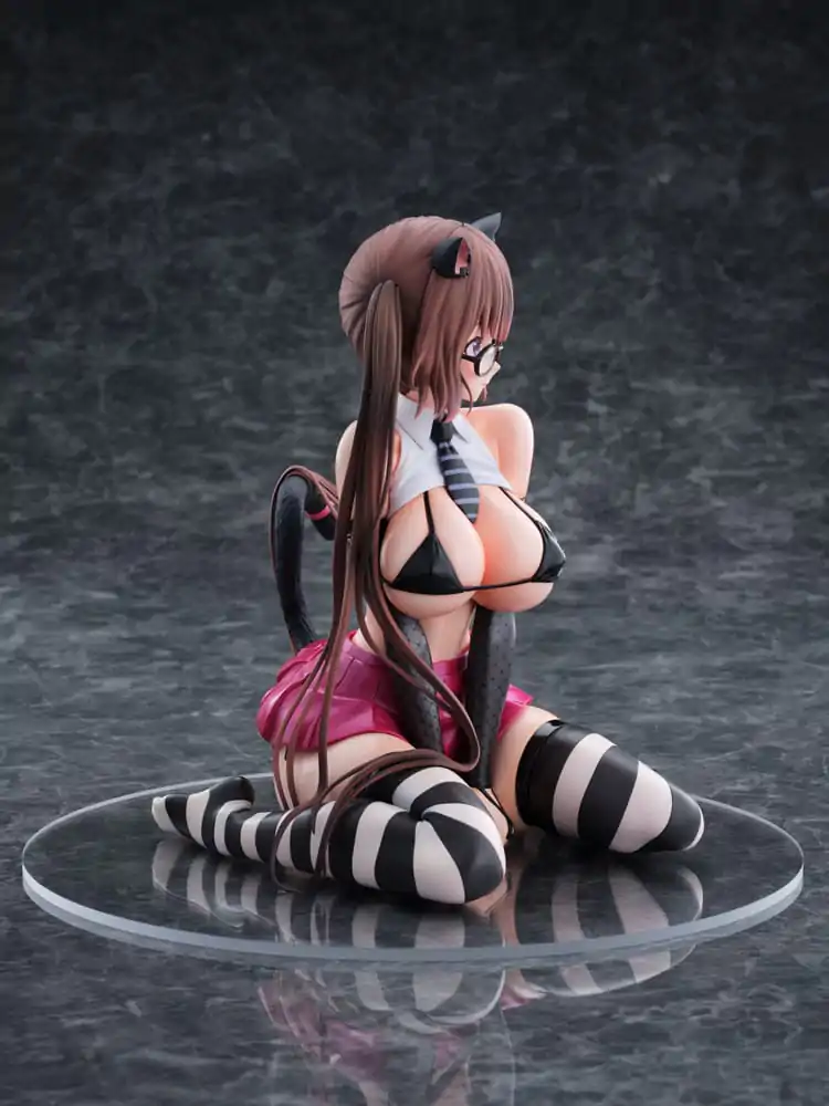 Original Character Statue 1/6 Itazura Cat miumiu, illustriert von Mataro, 17 cm Produktfoto