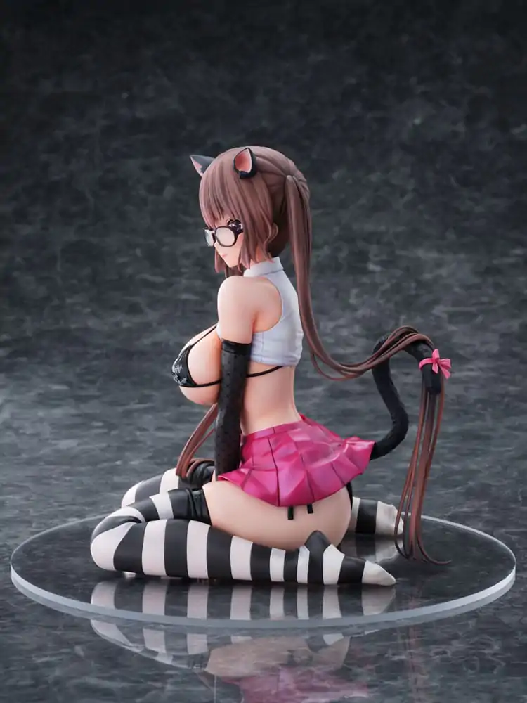 Original Character Statue 1/6 Itazura Cat miumiu, illustriert von Mataro, 17 cm Produktfoto