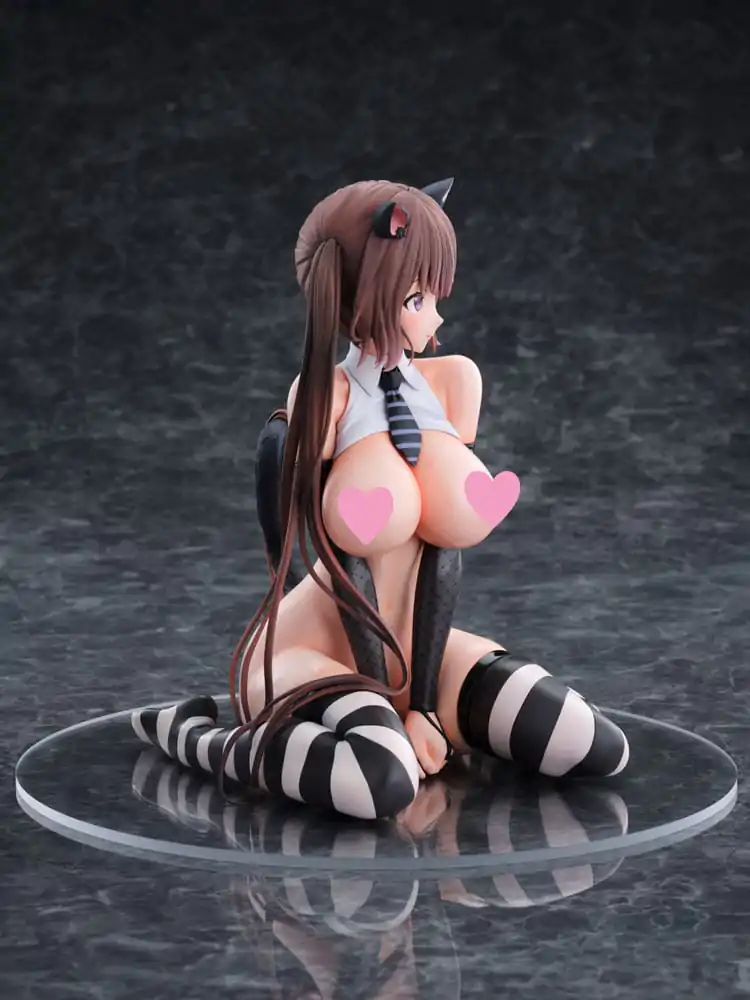 Original Character Statue 1/6 Itazura Cat miumiu, illustriert von Mataro, 17 cm Produktfoto