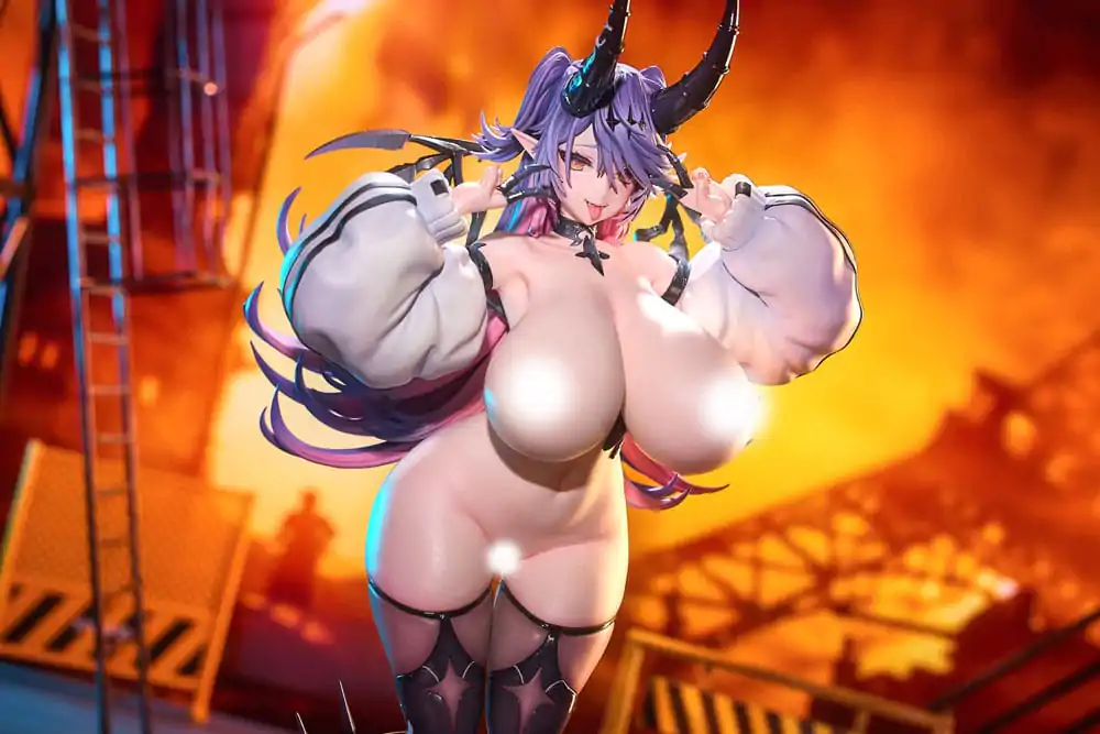 Original Character PVC Statue 1/6 King of Hell Paimon Illustriert von Mataro 30 cm Produktfoto
