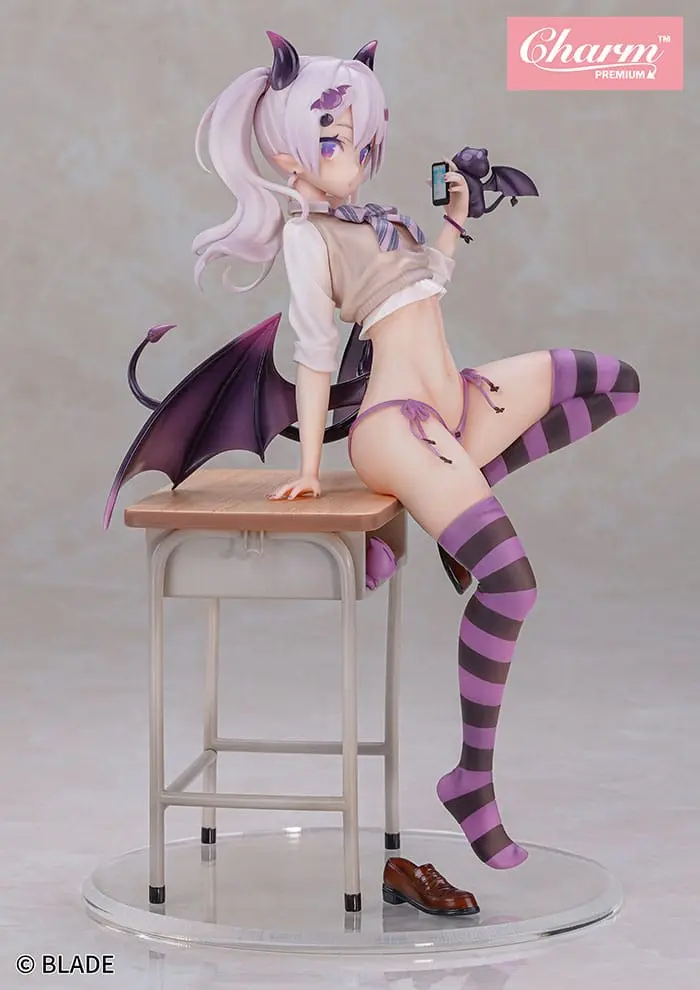 Original Character PVC Statue 1/6 Koakuma-chan Banma Niumu 23 cm Produktfoto