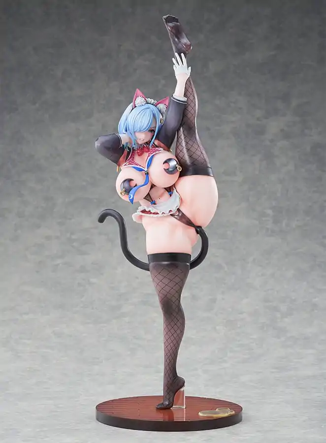 Original Character Statue 1/6 Lewd Girl Y-förmiges Gleichgewicht - Aoi Futatsuki Tapisserie Set Edition 38 cm Produktfoto