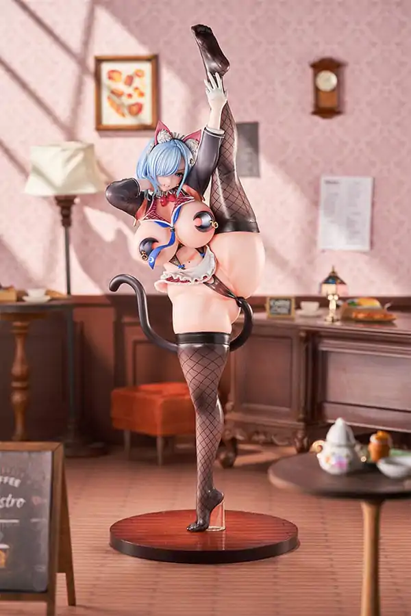 Original Character Statue 1/6 Lewd Girl Y-förmiges Gleichgewicht - Aoi Futatsuki Tapisserie Set Edition 38 cm Produktfoto