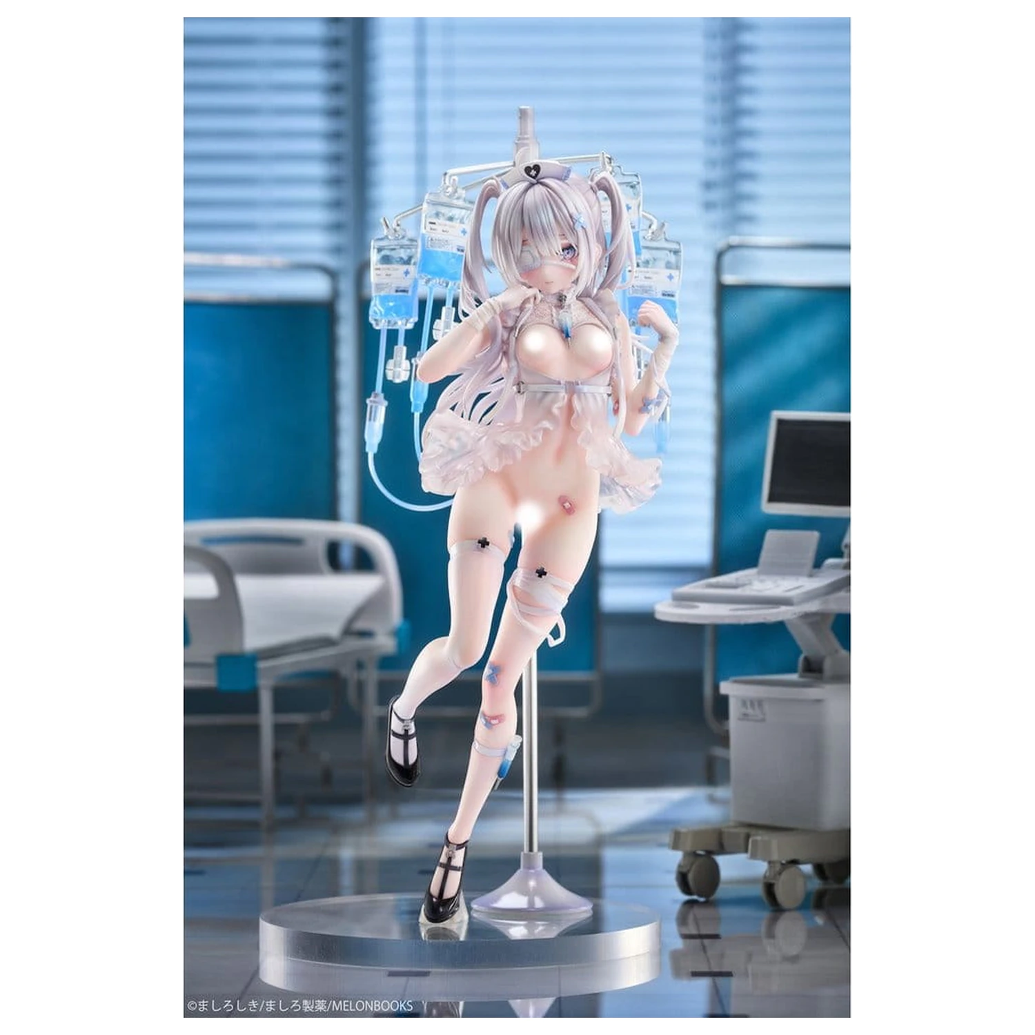 Original Character PVC Figur 1/6 Mikuro Siino Nurse Ver. Deluxe Edition Illustriert von Mashiro Shiki 29 cm Produktfoto