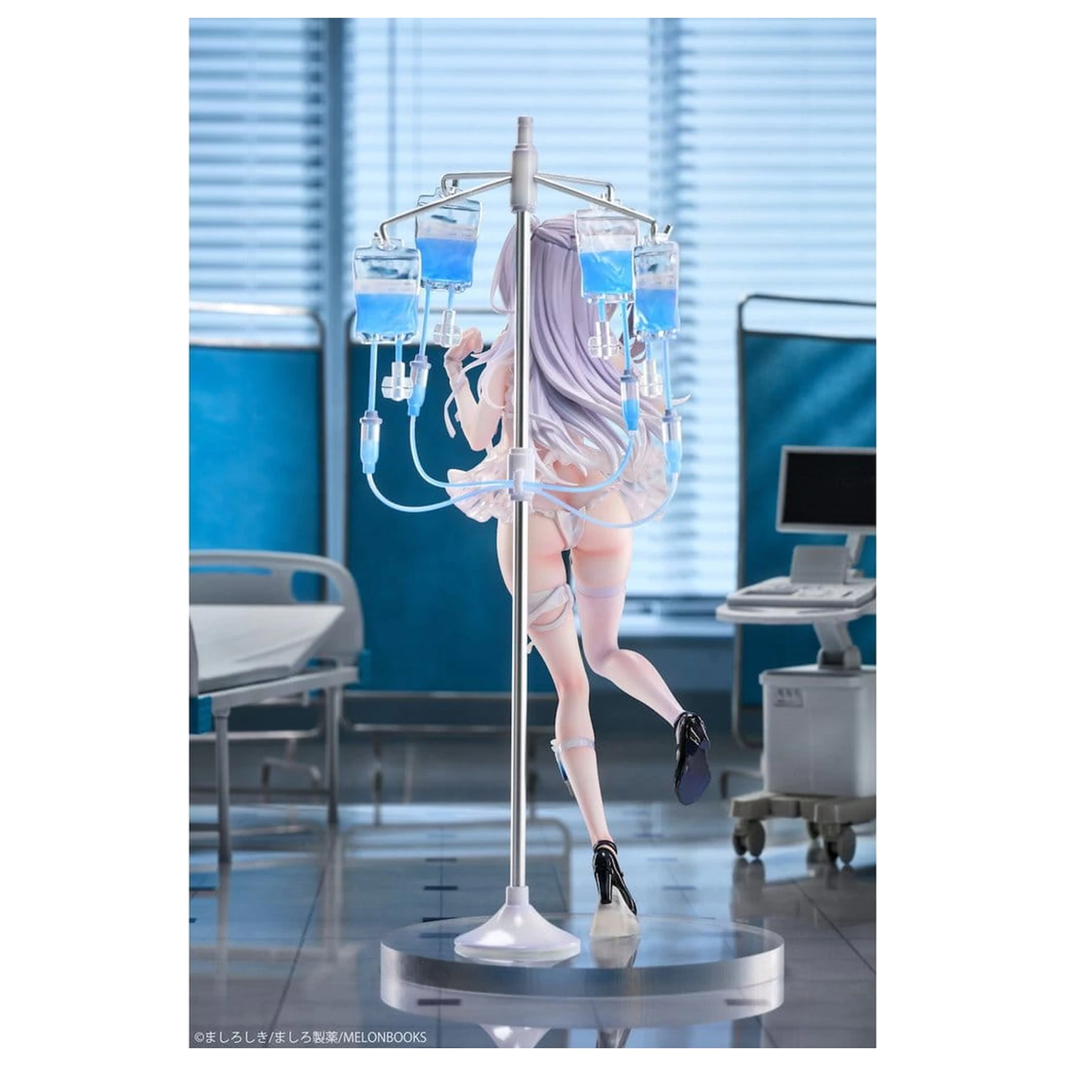 Original Character PVC Figur 1/6 Mikuro Siino Nurse Ver. Deluxe Edition Illustriert von Mashiro Shiki 29 cm Produktfoto