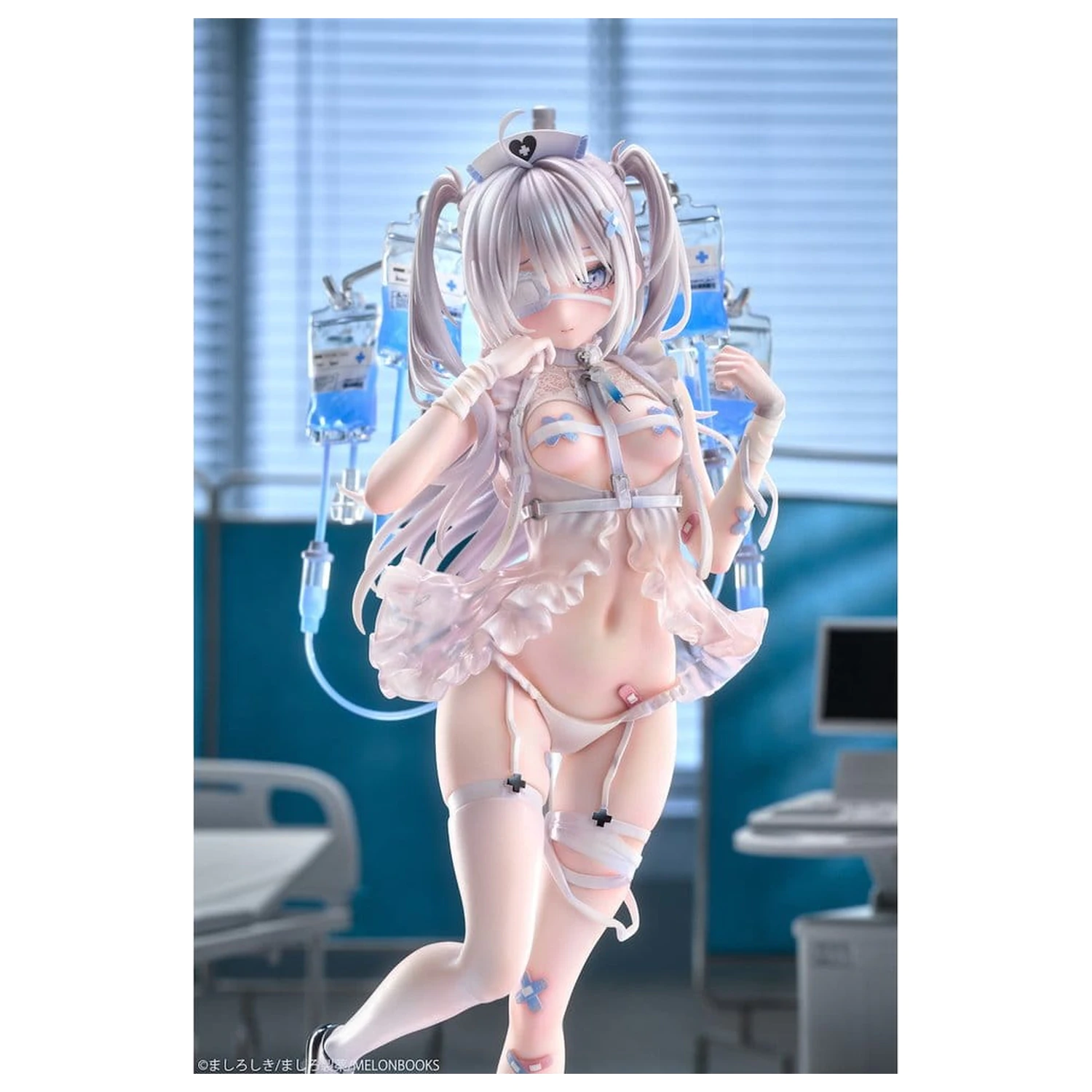 Original Character PVC Figur 1/6 Mikuro Siino Nurse Ver. Deluxe Edition Illustriert von Mashiro Shiki 29 cm Produktfoto