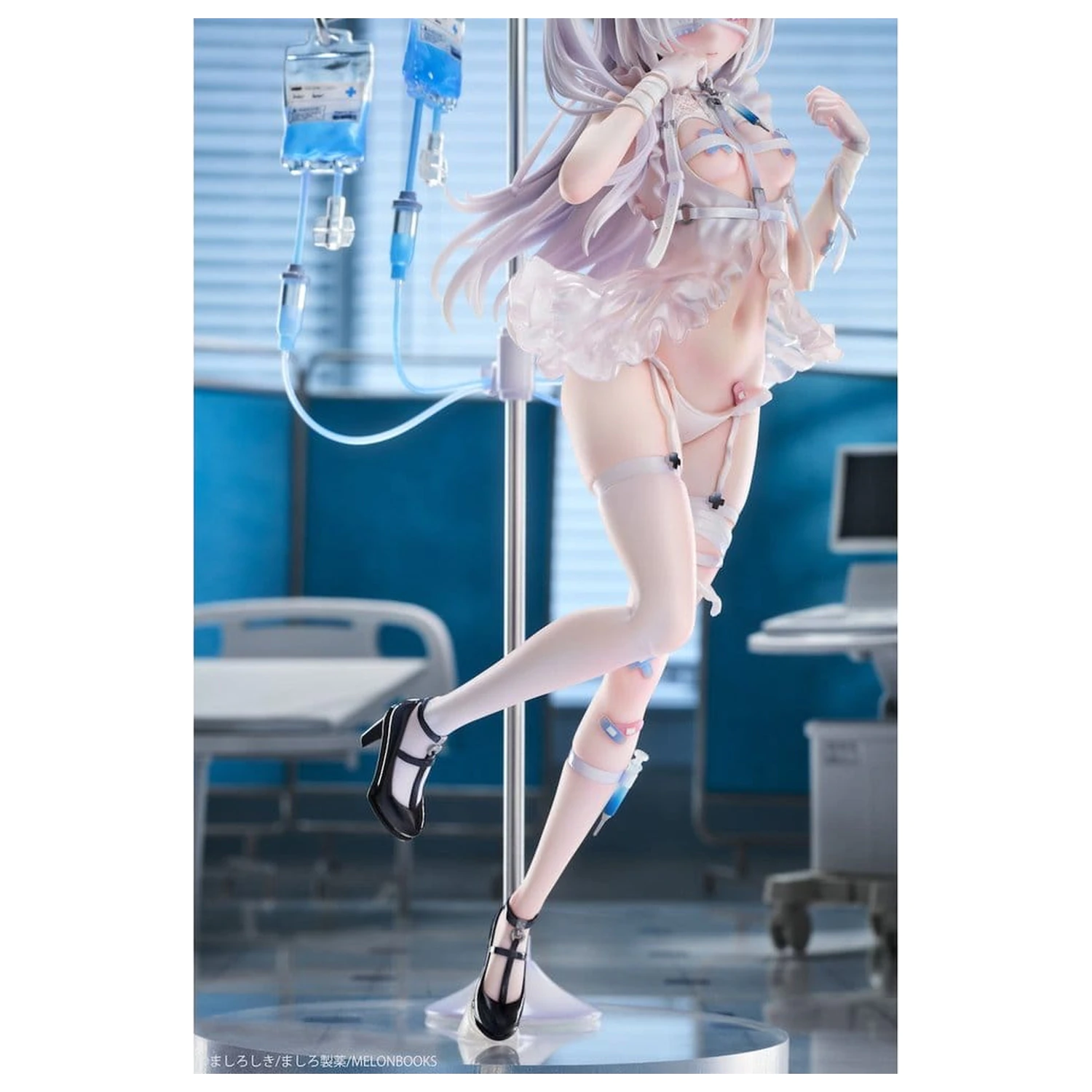 Original Character PVC Figur 1/6 Mikuro Siino Nurse Ver. Deluxe Edition Illustriert von Mashiro Shiki 29 cm Produktfoto