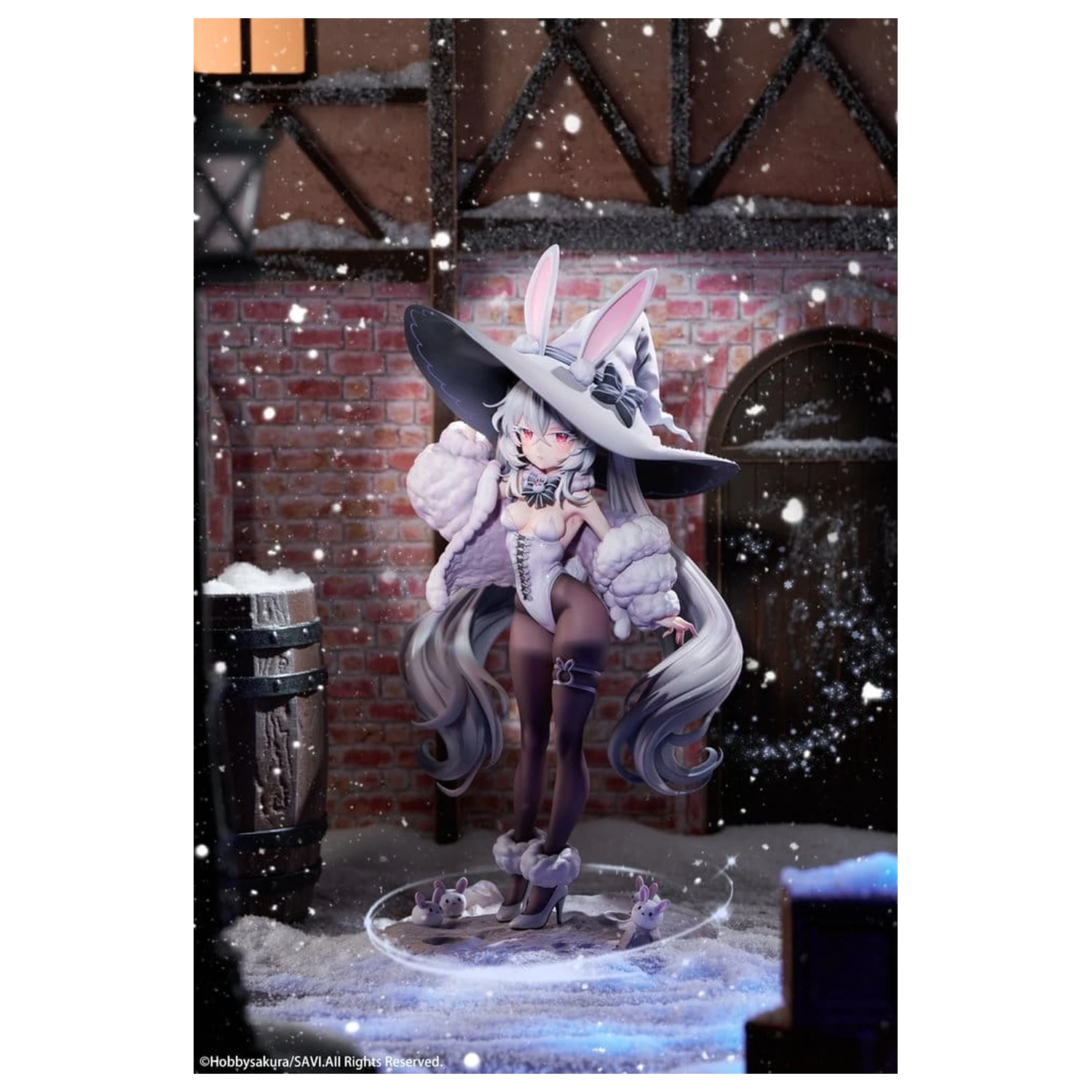Original Character PVC Figur 1/6 Moon Witch Police Marshmallow Illustration von SAVI Deluxe Edition 34 Zentimeter Produktfoto