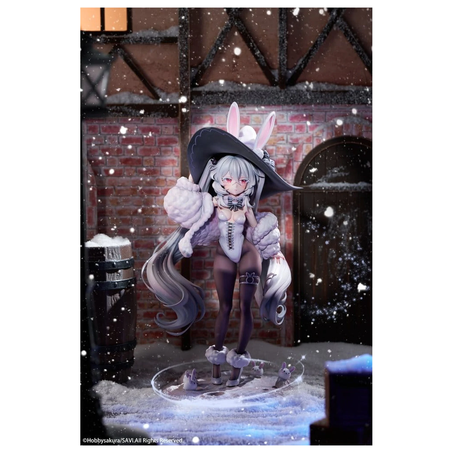 Original Character PVC Figur 1/6 Moon Witch Police Marshmallow Illustration von SAVI Deluxe Edition 34 Zentimeter Produktfoto