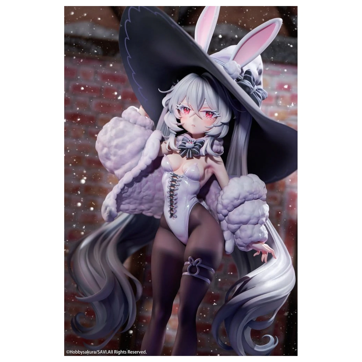 Original Character PVC Figur 1/6 Moon Witch Police Marshmallow Illustration von SAVI Deluxe Edition 34 Zentimeter Produktfoto