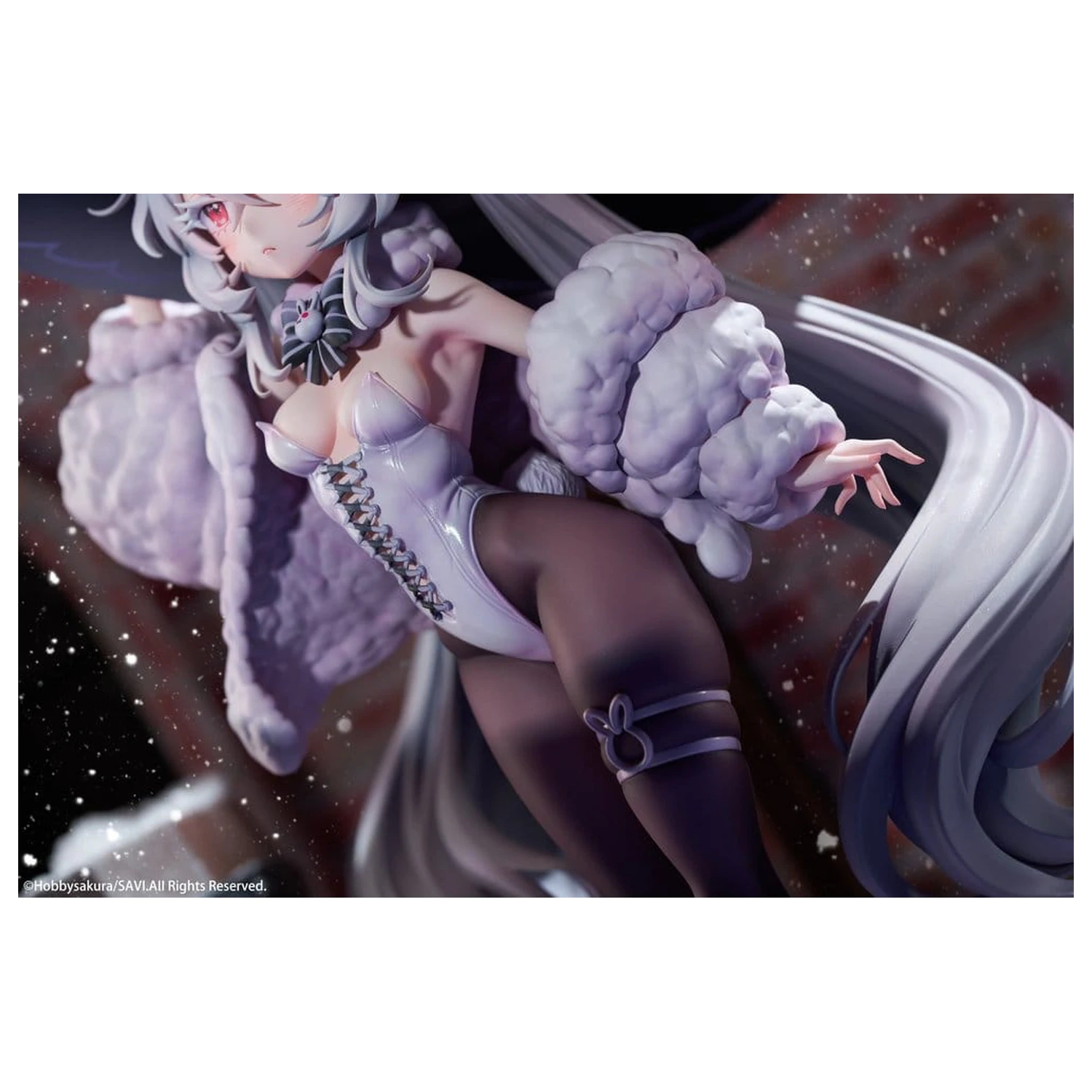 Original Character PVC Figur 1/6 Moon Witch Police Marshmallow illustration by SAVI 34 cm Produktfoto