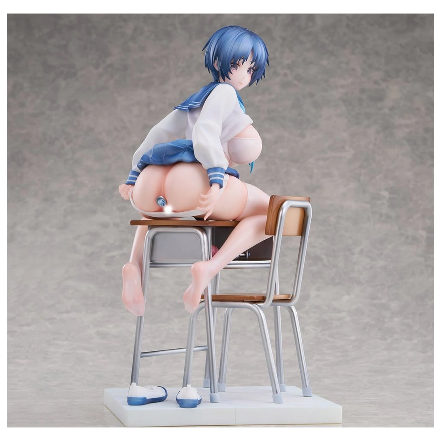 Original Character Figur 1/6 "Mousou Tights.44": Ruri-chan Tapisserie Set Illustration by Hyouuma 27 cm Produktfoto