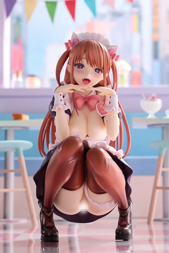 Original Character PVC Statue 1/6 Namatoro Maid Cafe Yui-Chan TPK-012 15 cm termékfotó