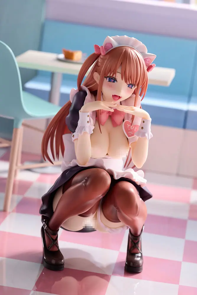 Original Character PVC Statue 1/6 Namatoro Maid Cafe Yui-Chan TPK-012 15 cm termékfotó