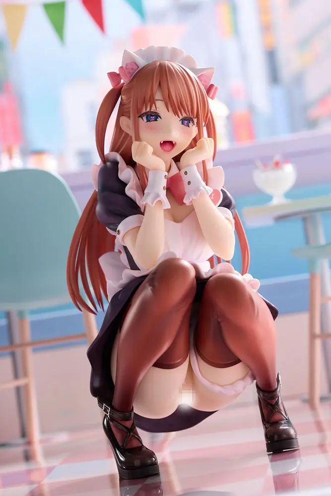 Original Character PVC Statue 1/6 Namatoro Maid Cafe Yui-Chan TPK-012 15 cm termékfotó