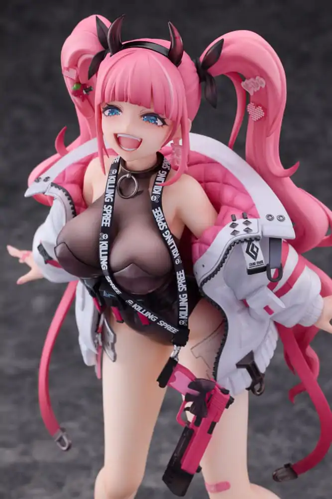 Original Character PVC Statue 1/6 Rampaging Twin-tail Arisa 26 cm termékfotó