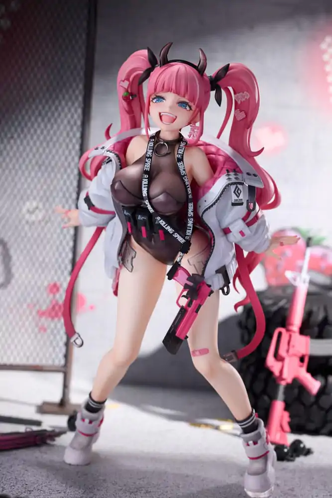 Original Character PVC Statue 1/6 Rampaging Twin-tail Arisa 26 cm termékfotó