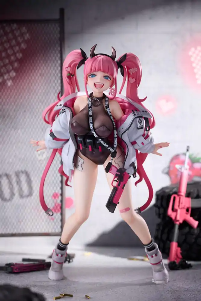 Original Character PVC Statue 1/6 Rampaging Twin-tail Arisa 26 cm termékfotó