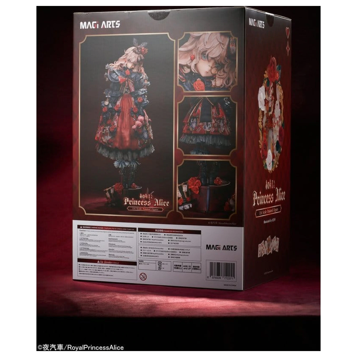Original Character PVC Statue im Maßstab 1/6 Red Queen and Princess Alice 29 cm Produktfoto