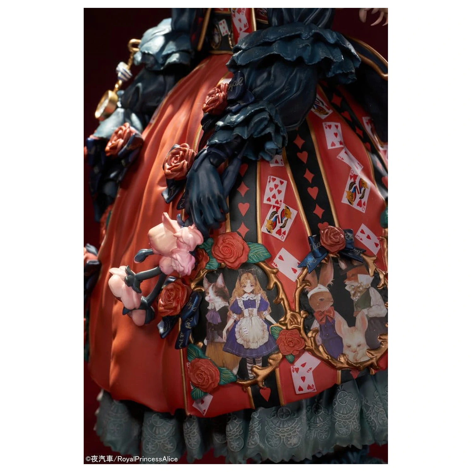 Original Character PVC Statue im Maßstab 1/6 Red Queen and Princess Alice 29 cm Produktfoto