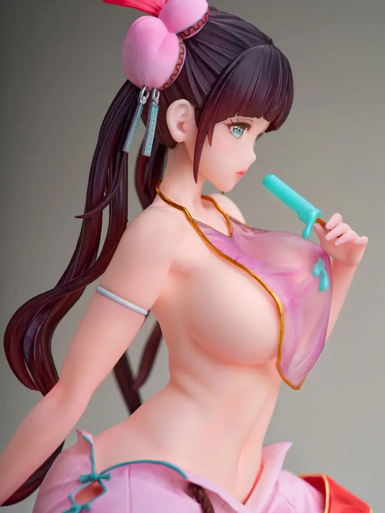 Original Character PVC Statue 1/6 Reiru - old-fashioned girl obsessed with popsicles 18 cm termékfotó