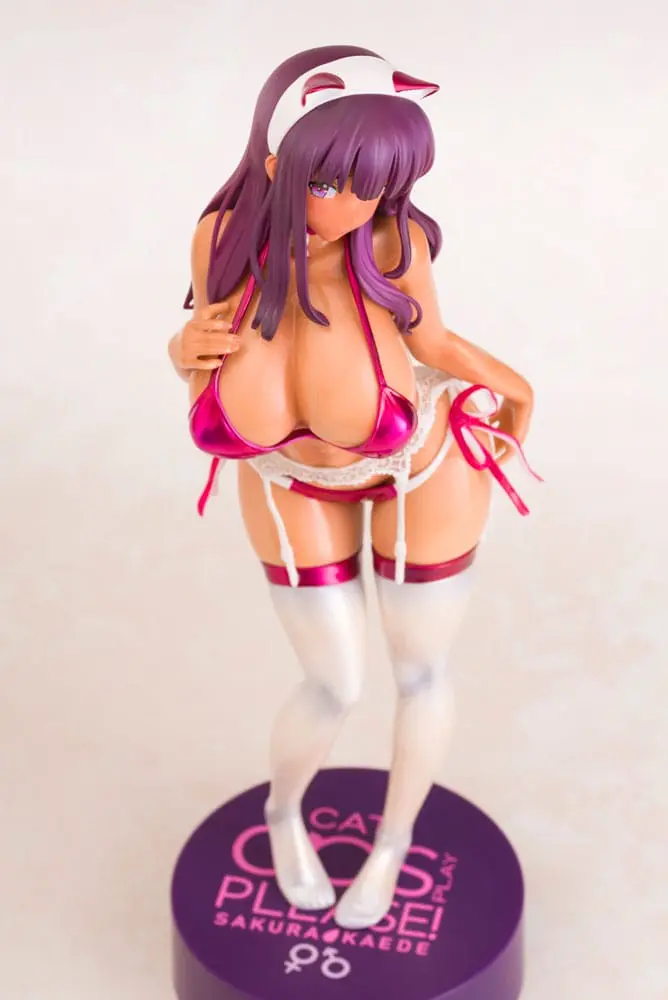 Original Character PVC Statue 1/6 Sakura Kaede Kareshi ni Onegaisarete Cosplay suru Onnanoko 26 cm termékfotó